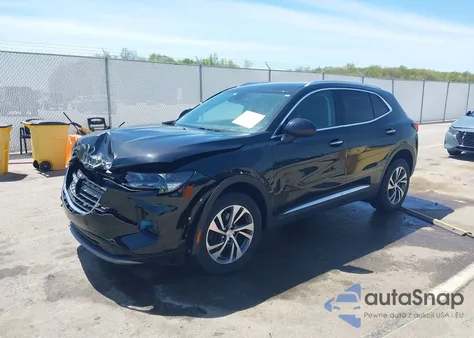 2021 Buick Envision Fwd Essence из США, поврежденный, VIN LRBFZNR45MD087197